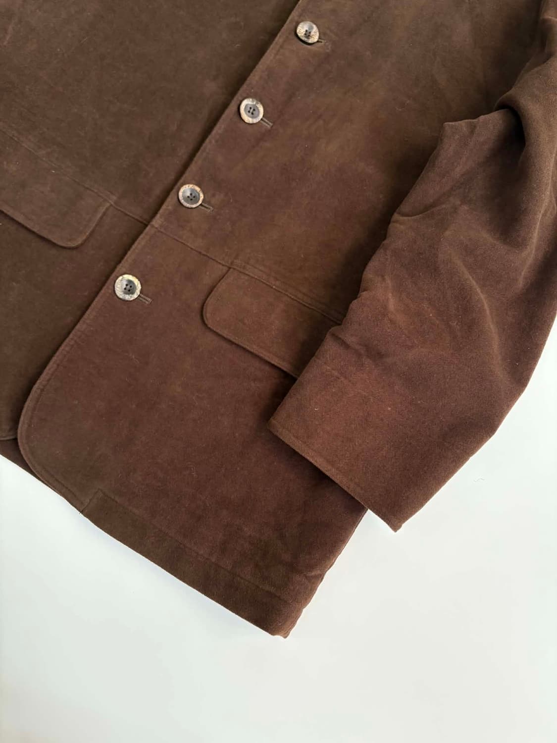 [95] 갤럭시 스웨이드 가죽 코트 자켓 상품이미지5