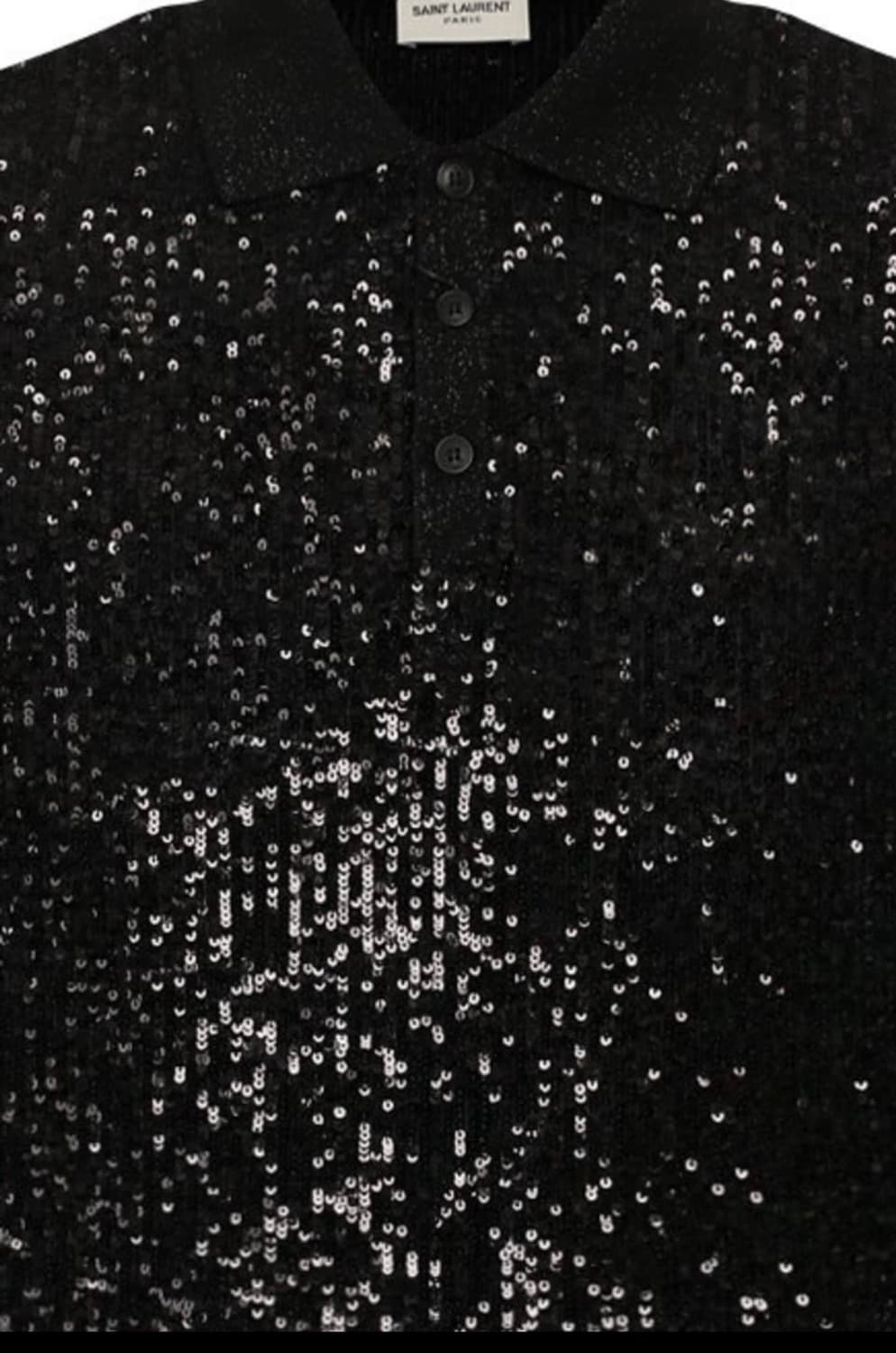 Saint Laurent mens Sequins S/S Polo Shir 상품이미지6