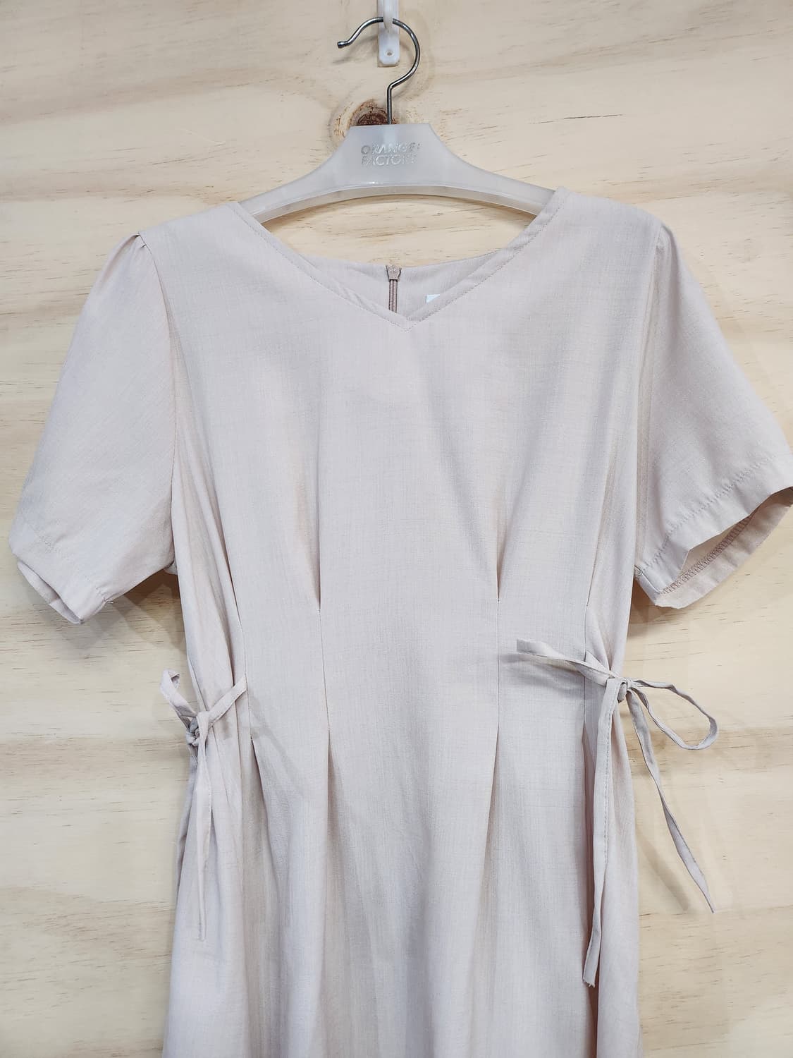 673) 리본포인트 미디 원피스 상품이미지4