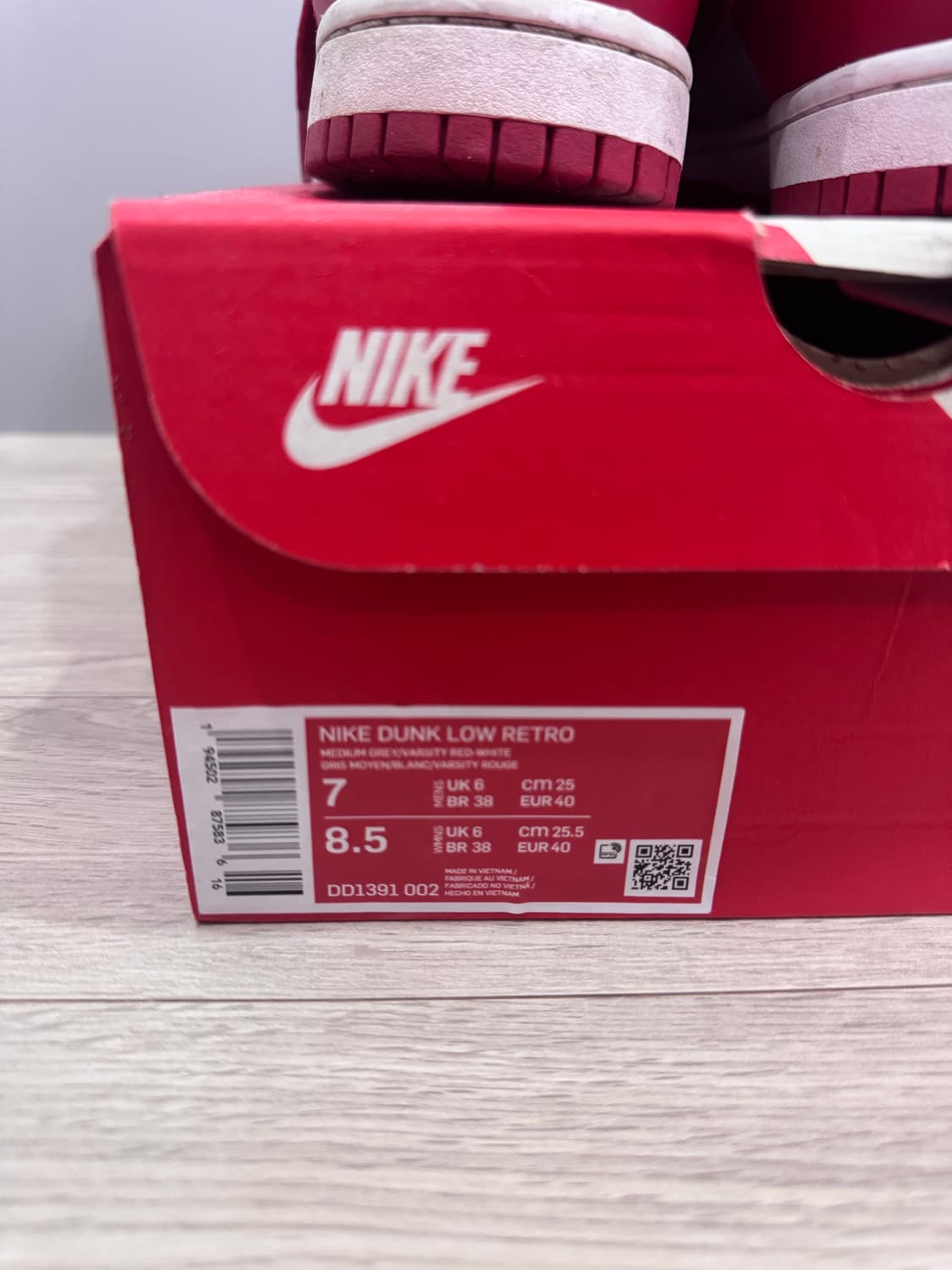 나이키 덩크로우 미디움 그레이 상품이미지6