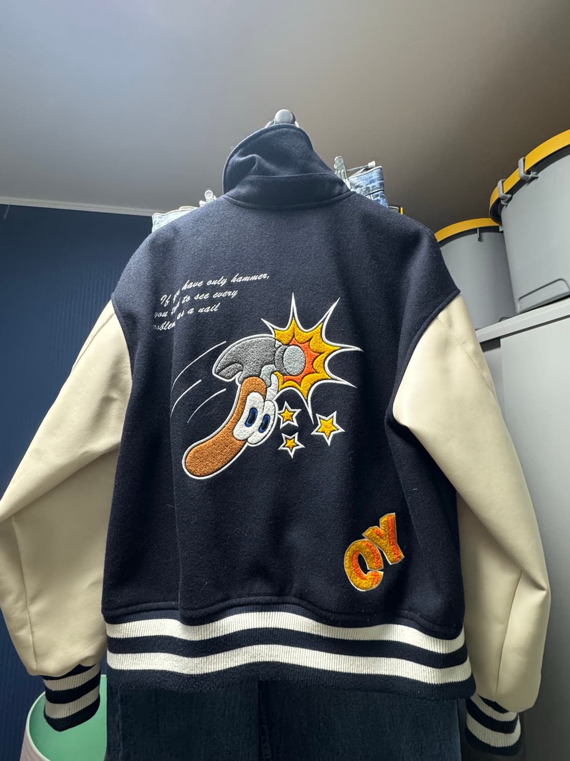 오와이 바시티 자켓 상품이미지2