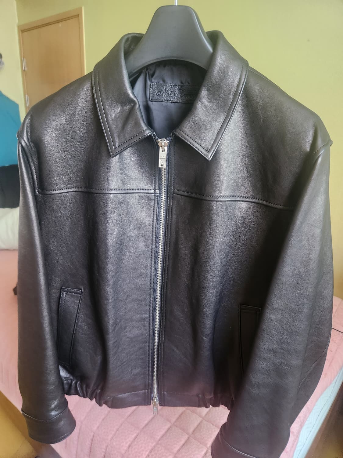 느와르라르메스 세미오버 가죽자켓 46 상품이미지1