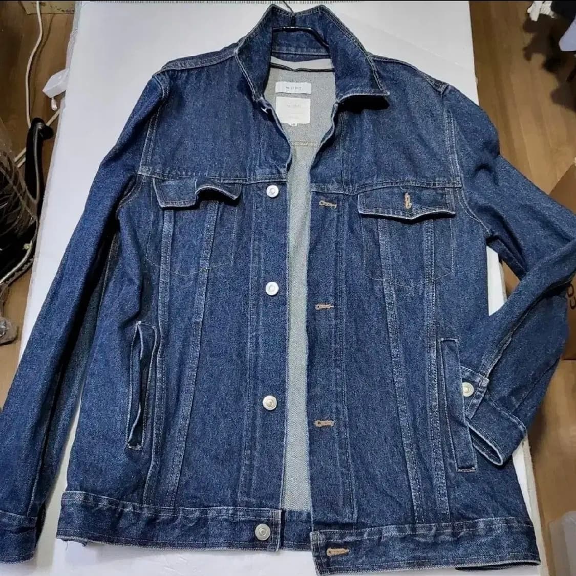 153 ) 새상품 해외수입정품 리버티 데님자켓 100 상품이미지1