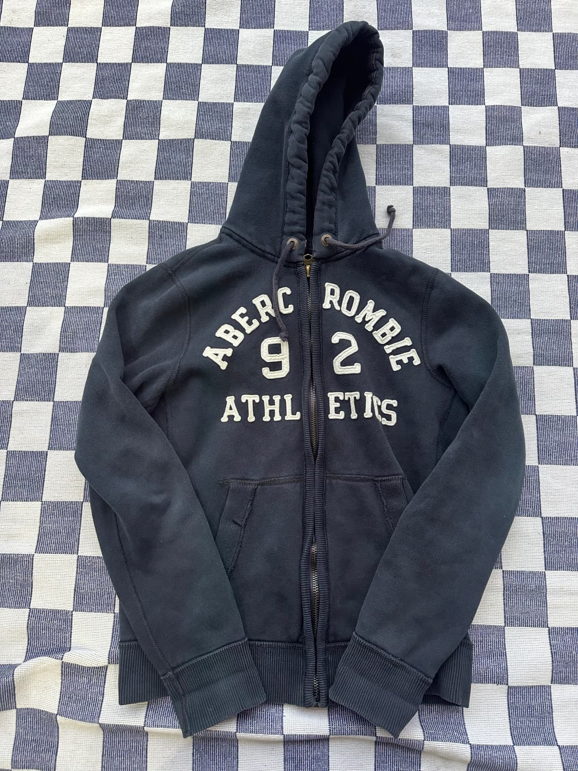 아베크롬비 후드집업 네이비 L 상품이미지1
