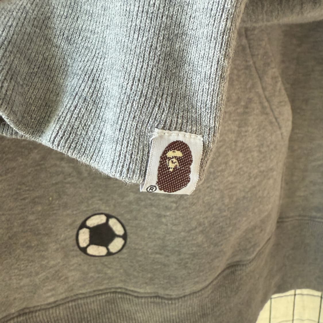 빈티지 베이프 마일로 후드티 상품이미지4