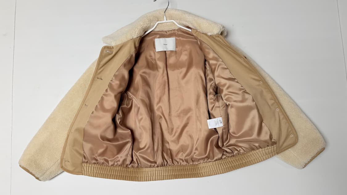 던스트 dunst 시어링 블루종 자켓 내추럴 정가 299,000원 M 상품이미지8