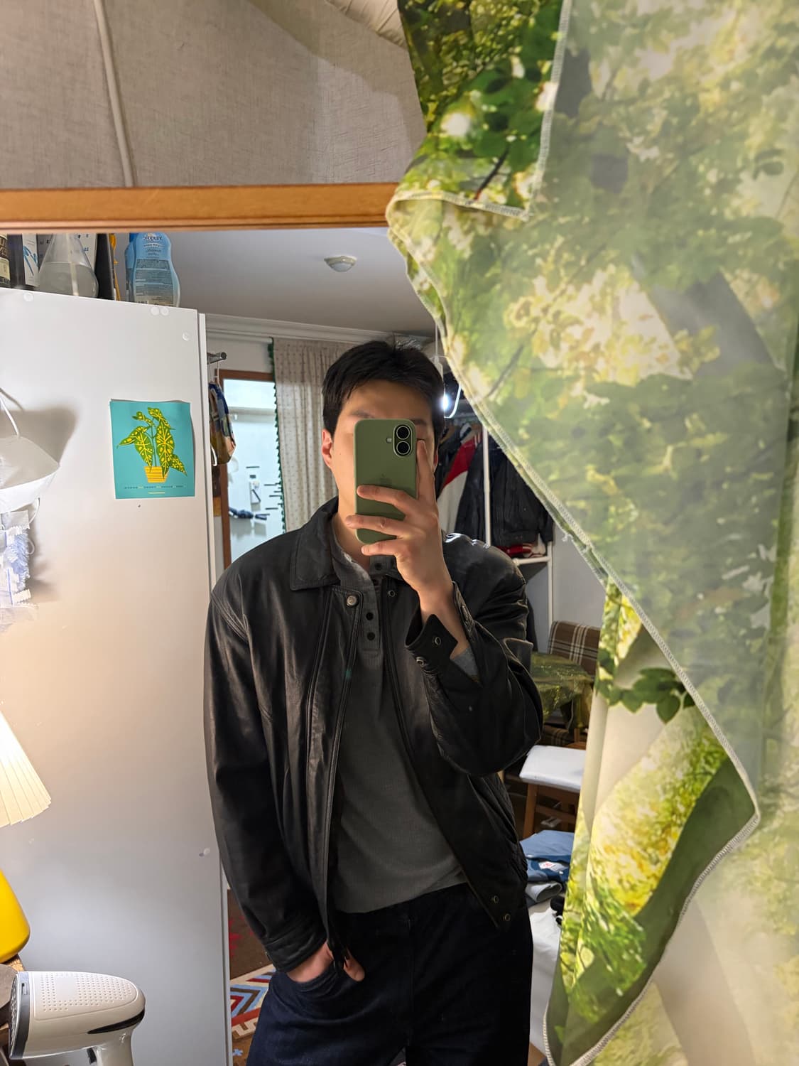 105) 양가죽 램스킨 봄버자켓 상품이미지2