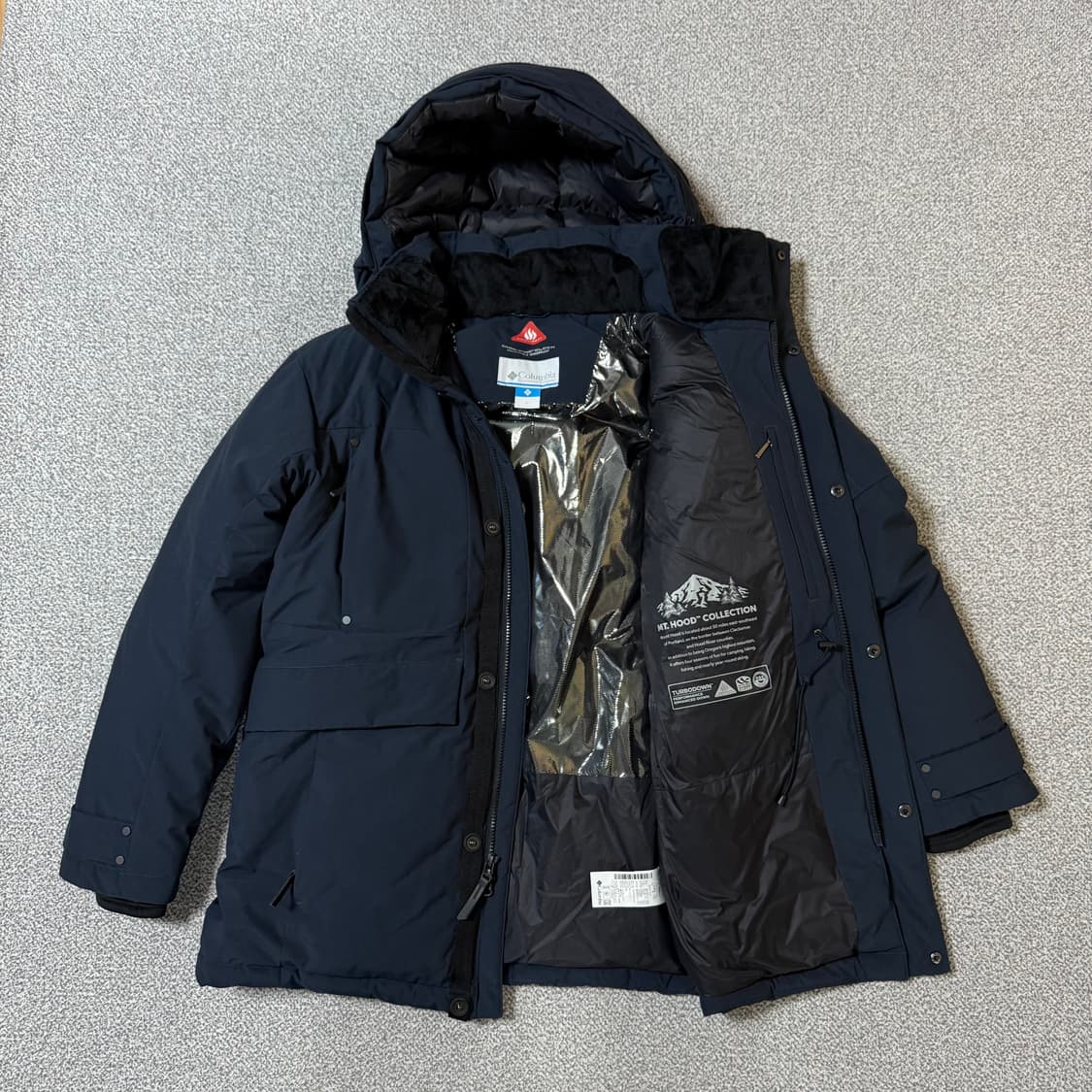 컬럼비아 헤비 구스 다운 L 상품이미지3