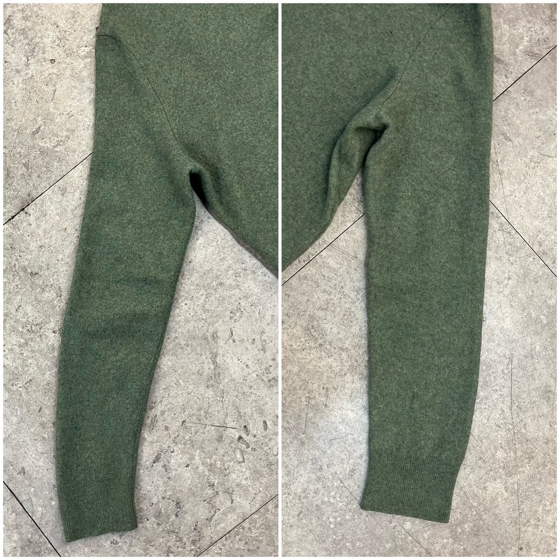 폴로 랄프로렌 반집업 니트 그린 XL #csz2341 상품이미지6