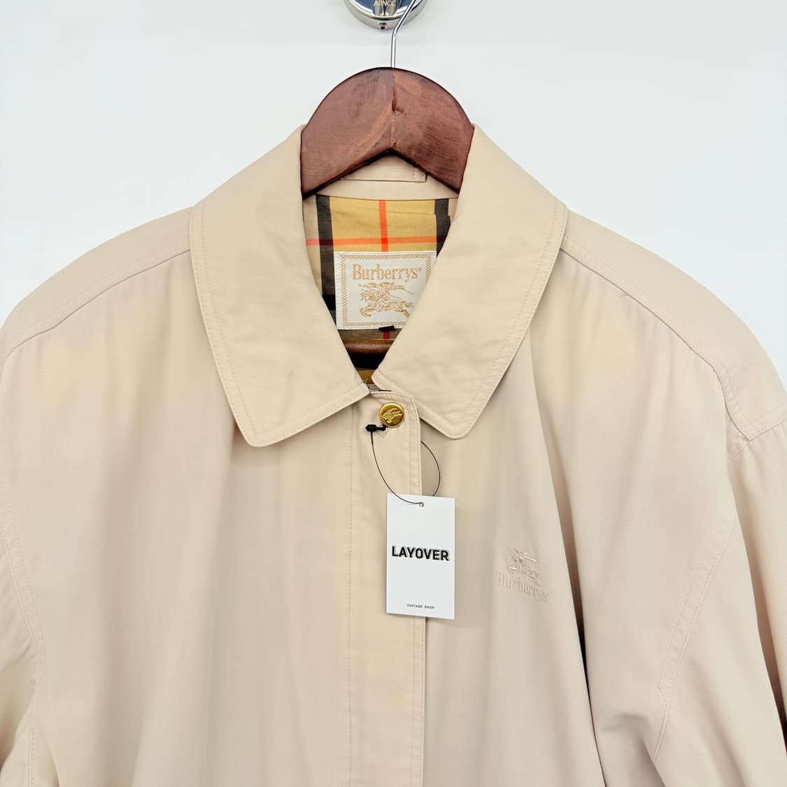 버버리 금장블루종점퍼 상품이미지1