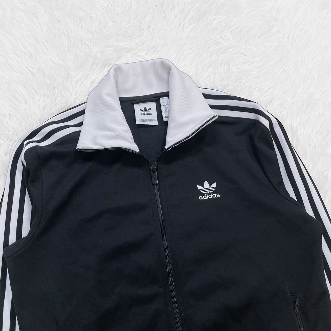 아디다스 베켄바우어 트랙탑 져지 블랙 화이트 상품이미지3