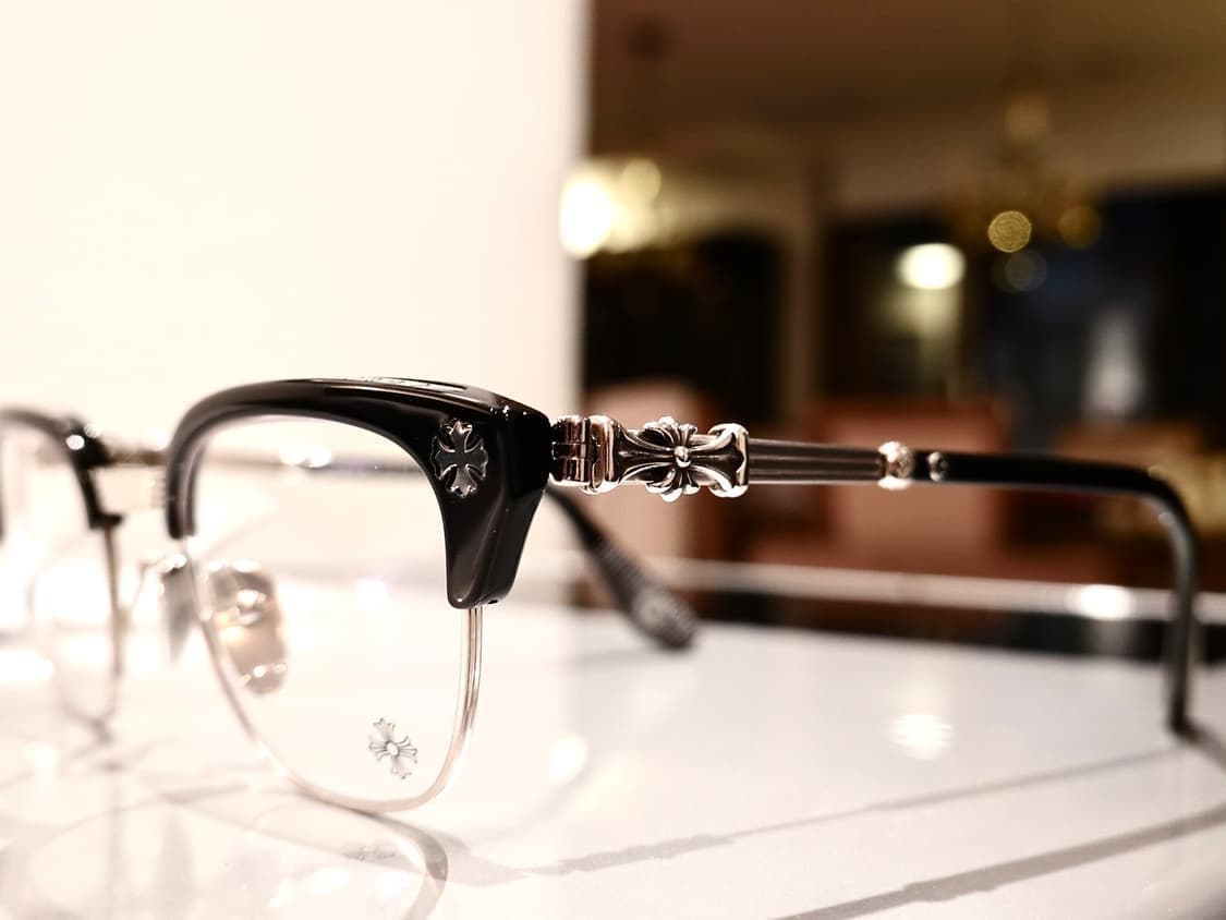 크롬하츠 보넨노이슈어1 블랙/실버 안경 상품이미지4