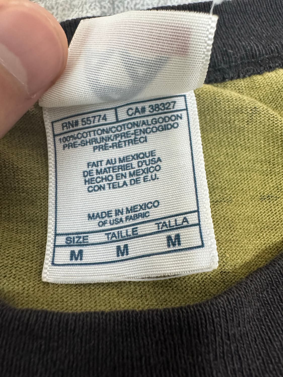 카모 빈티지 반팔 티셔츠(made in mexico)M 상품이미지4