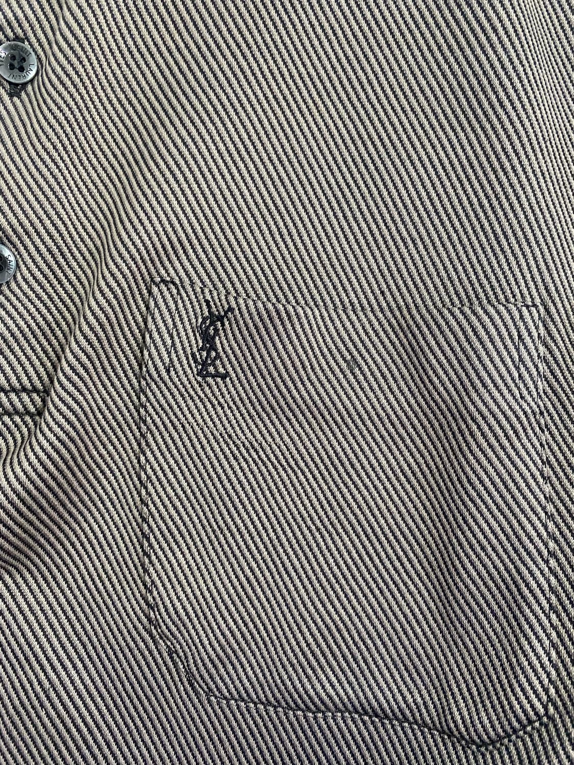 YSL 입생로랑 포켓 긴팔 카라티 M 상품이미지4