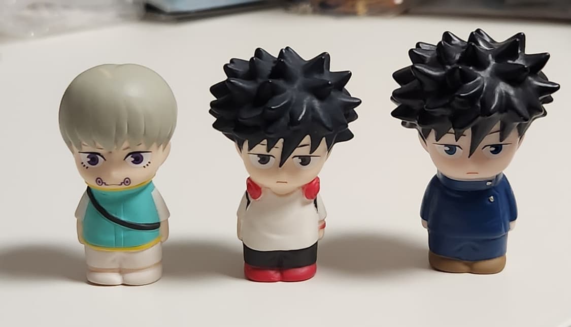 희귀) 주술회전 이누마키 토게 후시구로 메구미 소프비 소프트비닐 피규어 상품이미지5