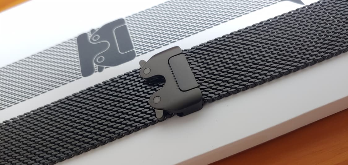 Apple 정품 2025 애플워치 티타늄 밀레니즈 루프 S 블랙 상품이미지1