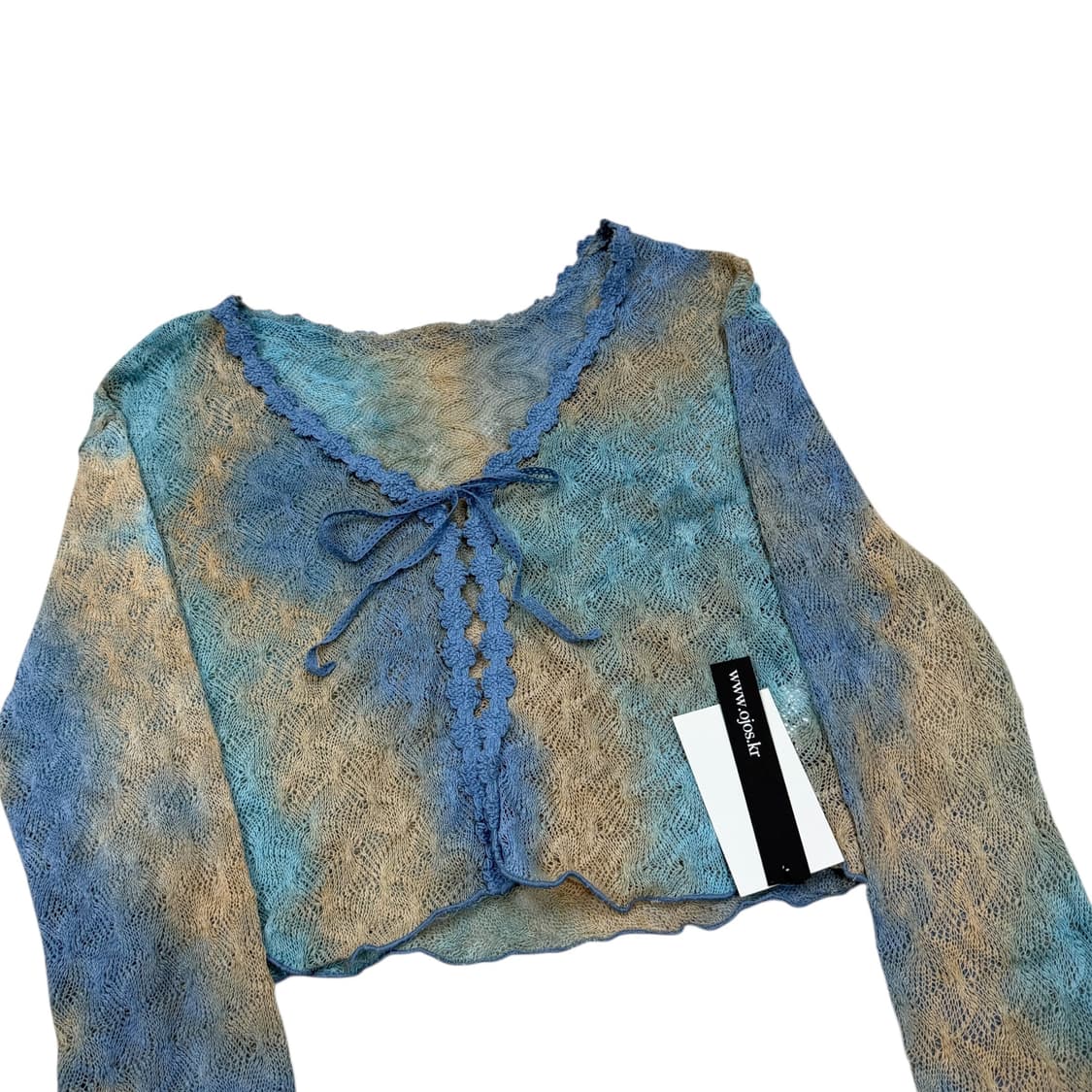 OJOS 오호스 제니 가디건 블루 상품이미지2