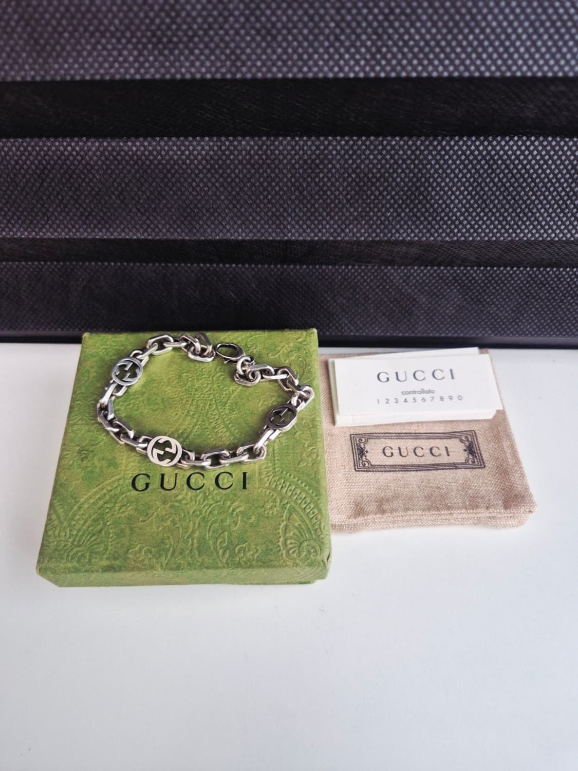 구찌 인터로킹 팔찌 18호 상품이미지1
