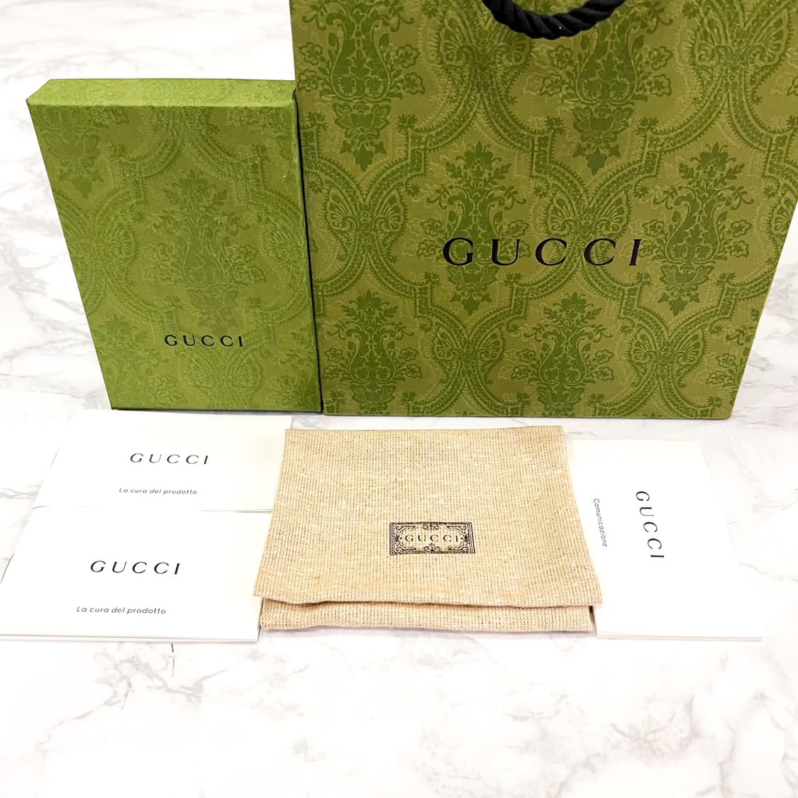 구찌 오피디아 GG 수프림 카드지갑 핑크 상품이미지8