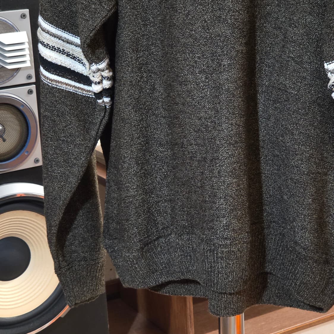 MADE IN USA 브라운 케이블 니트 상품이미지7