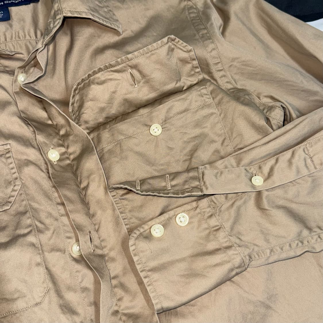 폴로 랄프로렌 미군 드래곤 자수 워크셔츠 상품이미지4