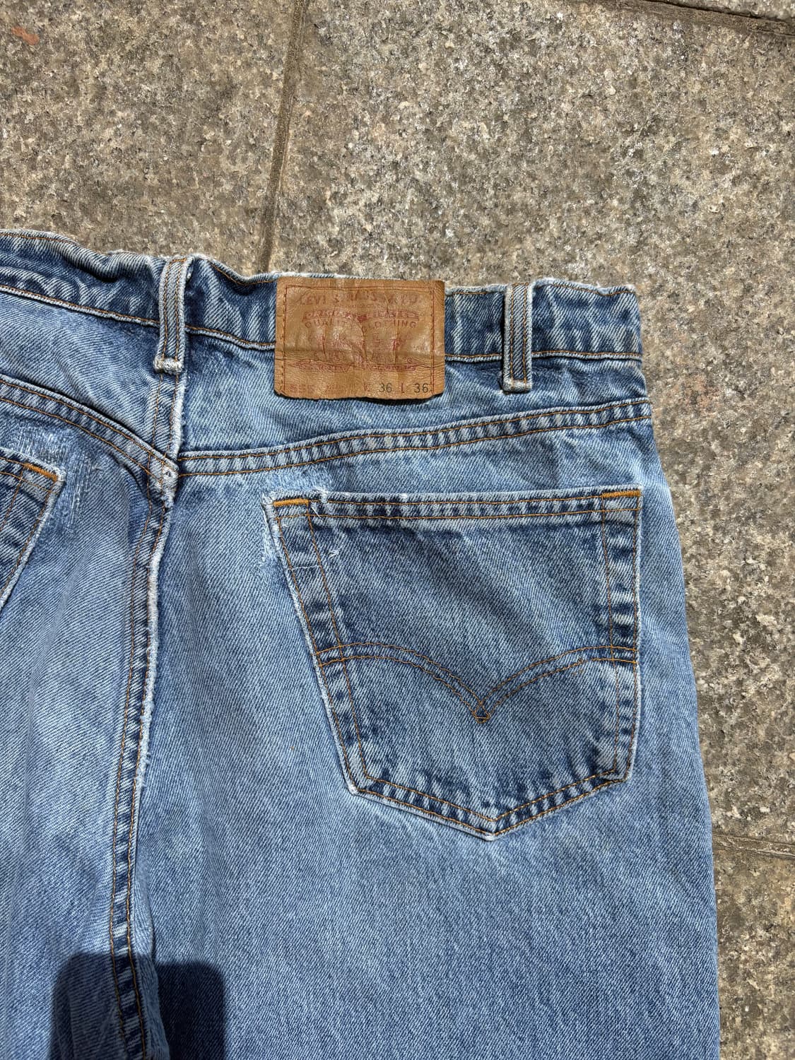 90s 리바이스 555 데님팬츠 상품이미지8