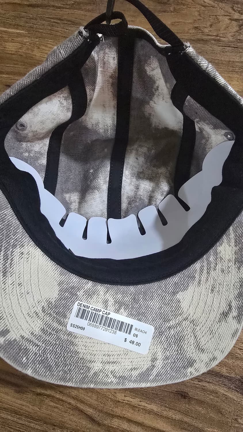 슈프림 데님 캠프캡 블리치드 25SS 상품이미지4