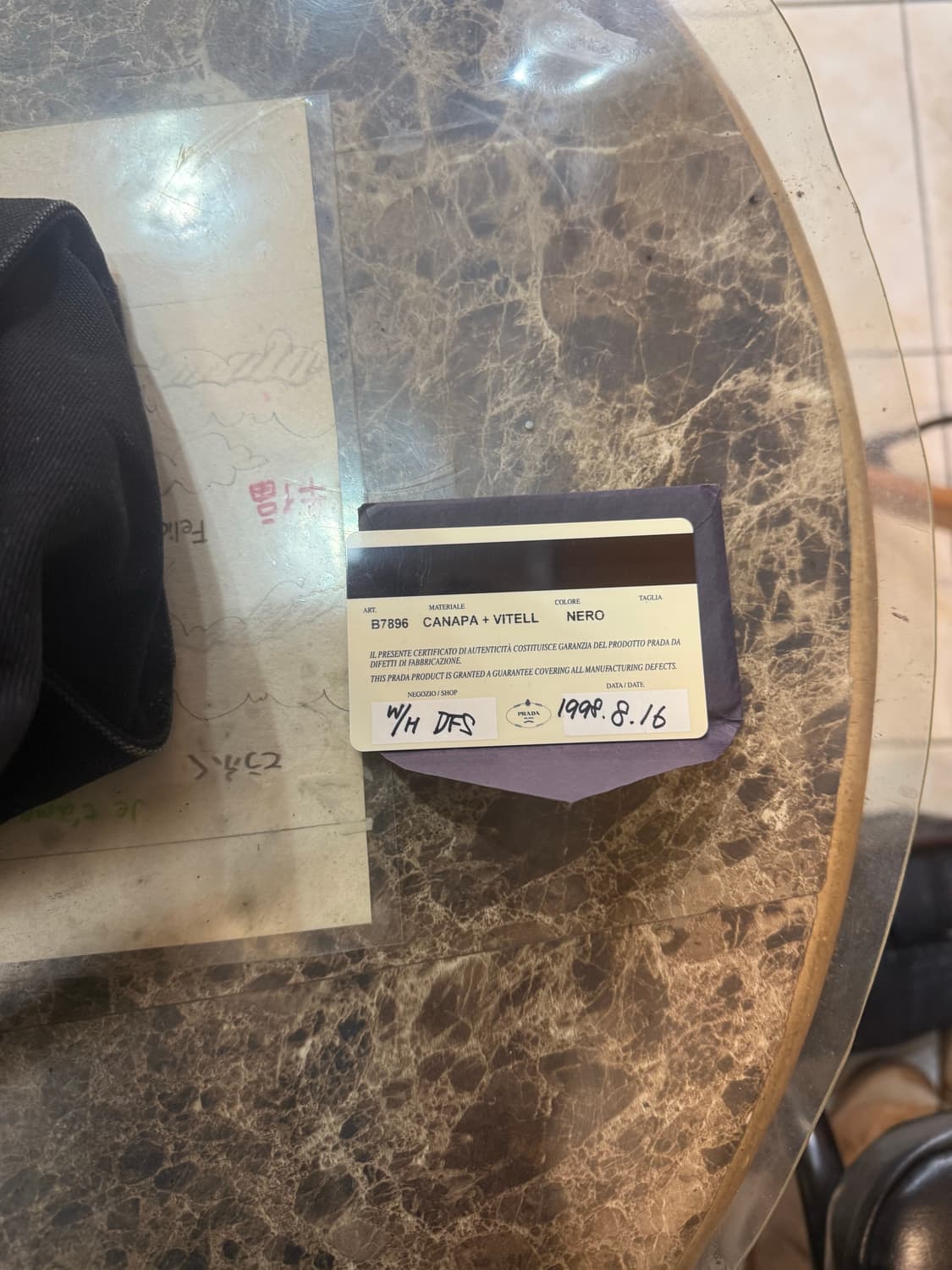 정품 프라다 캔버스 숄더백 팝니다 상품이미지8