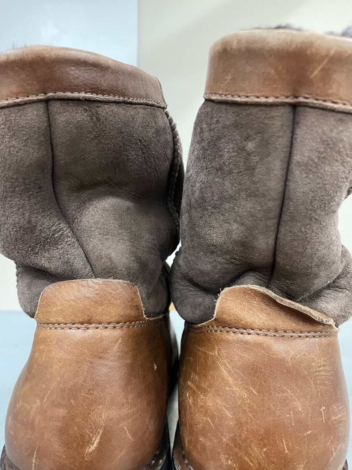 어그 맨즈 브라운 셰어링 부츠 270 상품이미지9