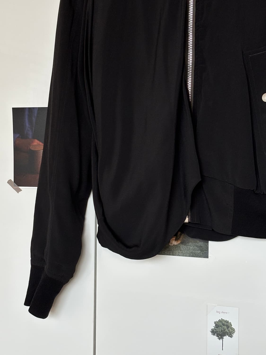 릭오웬스 드레이프 봄버 자켓 상품이미지4