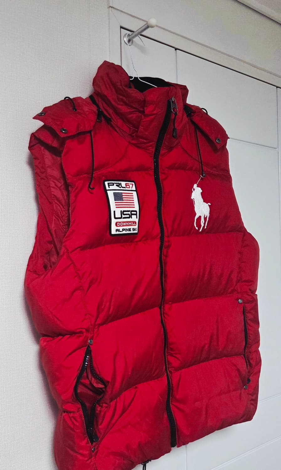 폴로 랄프 로렌 빅포니 패딩 조끼 USA alpine ski 상품이미지2