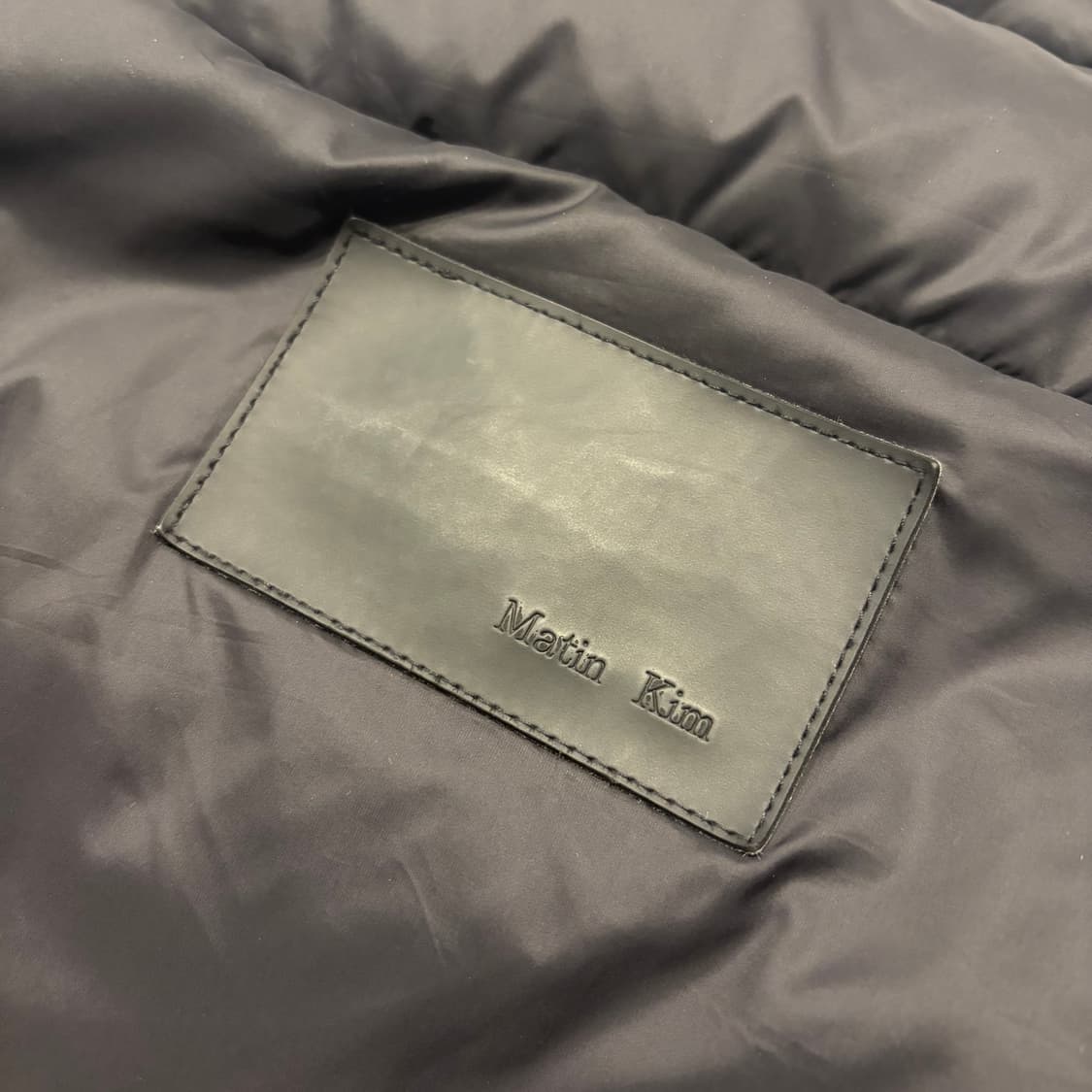 [F] 마뗑킴 하이넥 블랙 숏패딩 C271 상품이미지7