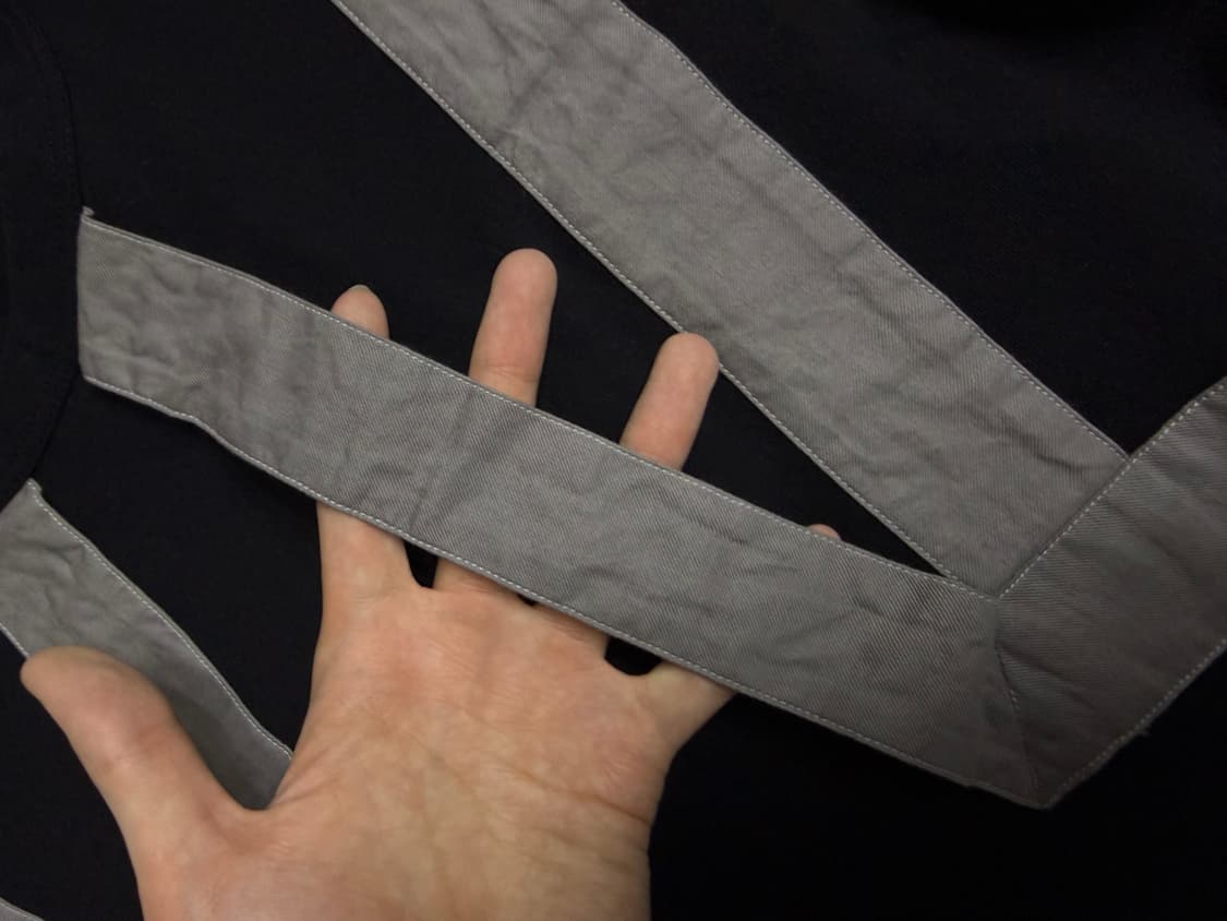 꼼데가르송 셔츠 패치워크 롱슬리브 상품이미지3