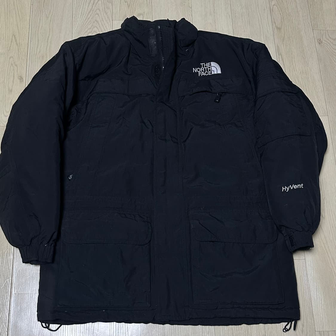 노스페이스 하이벤트 멀티포켓 블랙 패딩 상품이미지1