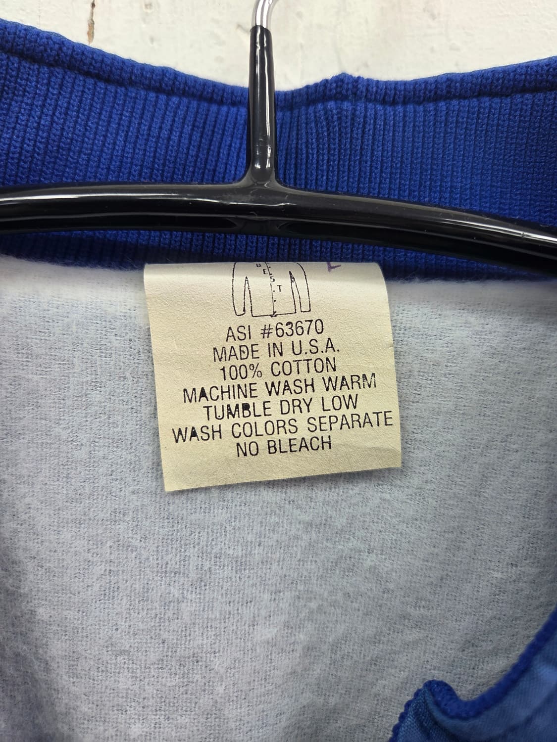 L USA 빈티지 블루종 점퍼 상품이미지2