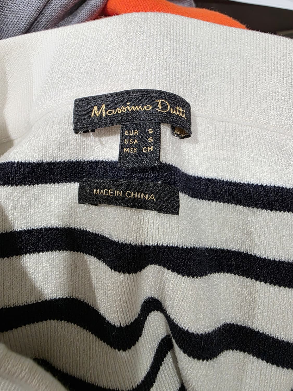 마시모두띠 스트라이프 니트 스커트 상품이미지4