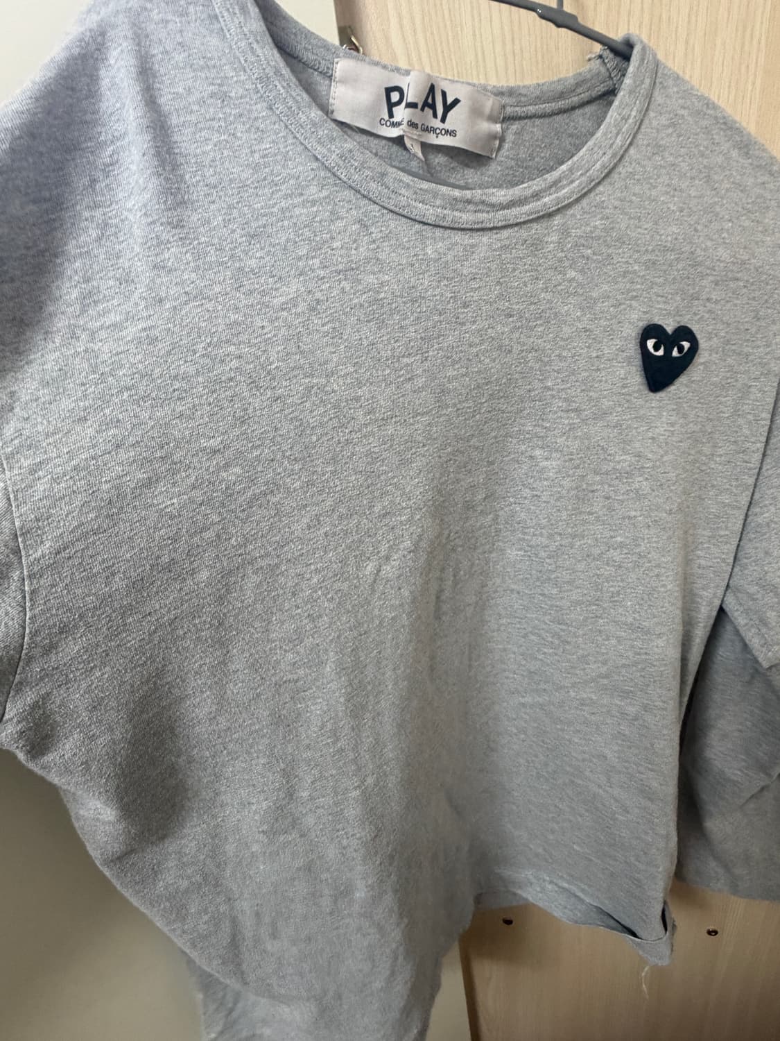 꼼데가르송 그레이 롱슬리브 상품이미지4