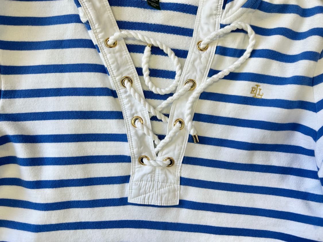 스트라이프 후드 티셔츠 상품이미지3