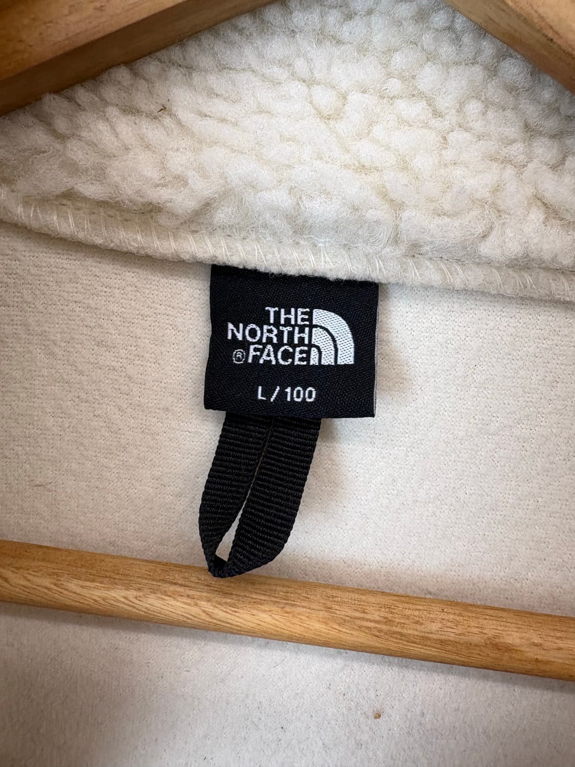 노스페이스 크림 화이트 후리스 자켓 상품이미지9