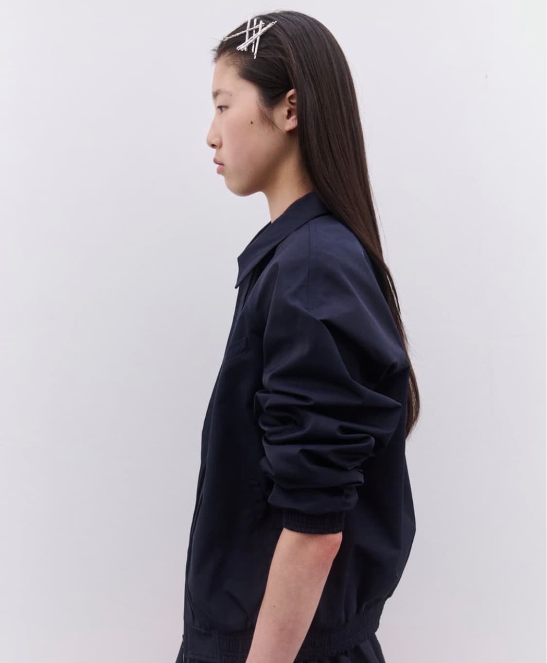(8,10) 슈슈통 턱 디테일 스포츠 자켓 25FW 상품이미지4