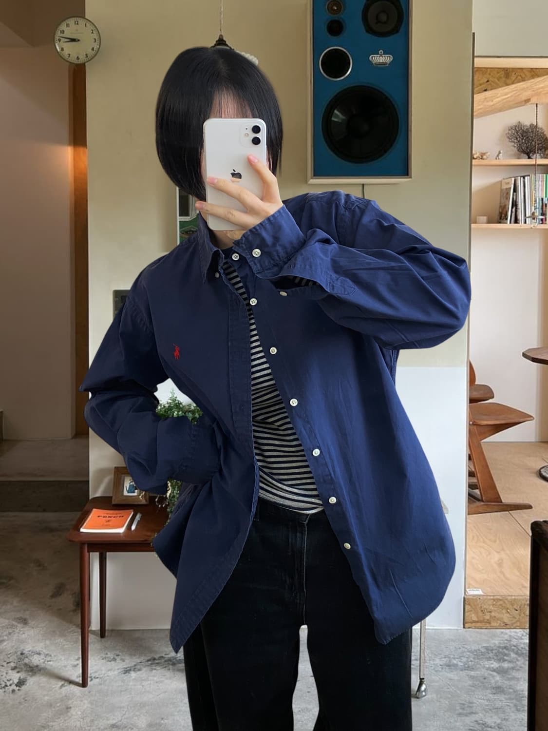 폴로랄프로렌 솔리드 셔츠 (Man XL) AA1043 상품이미지1