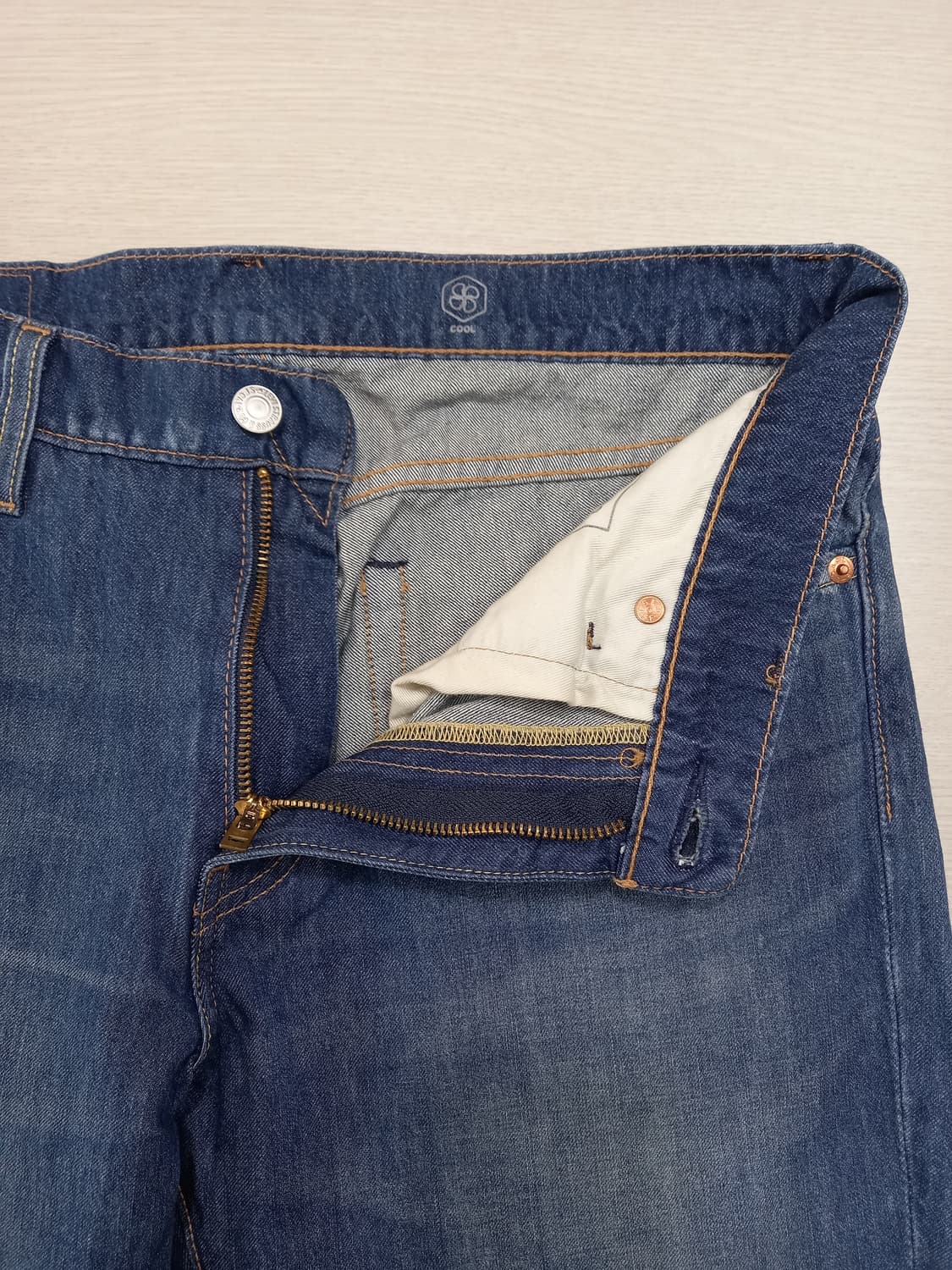 32 빅E 리바이스511 cool 워싱 스판 슬림일자진 32-333 상품이미지7