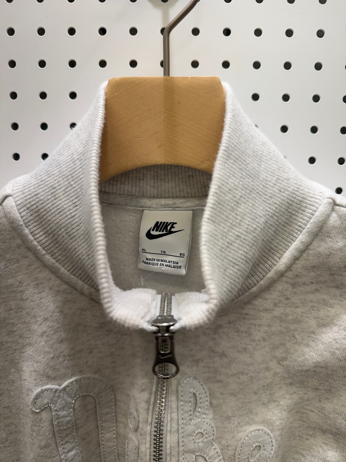 나이키 빅로고 풀오버 쿼터집 스웻 셔츠 U321 상품이미지4
