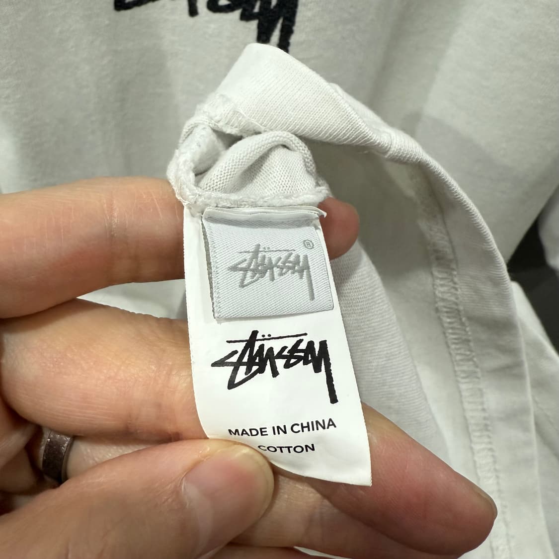 S 스투시 Stussy 퍼지 다이스 반팔 티셔츠 상품이미지5