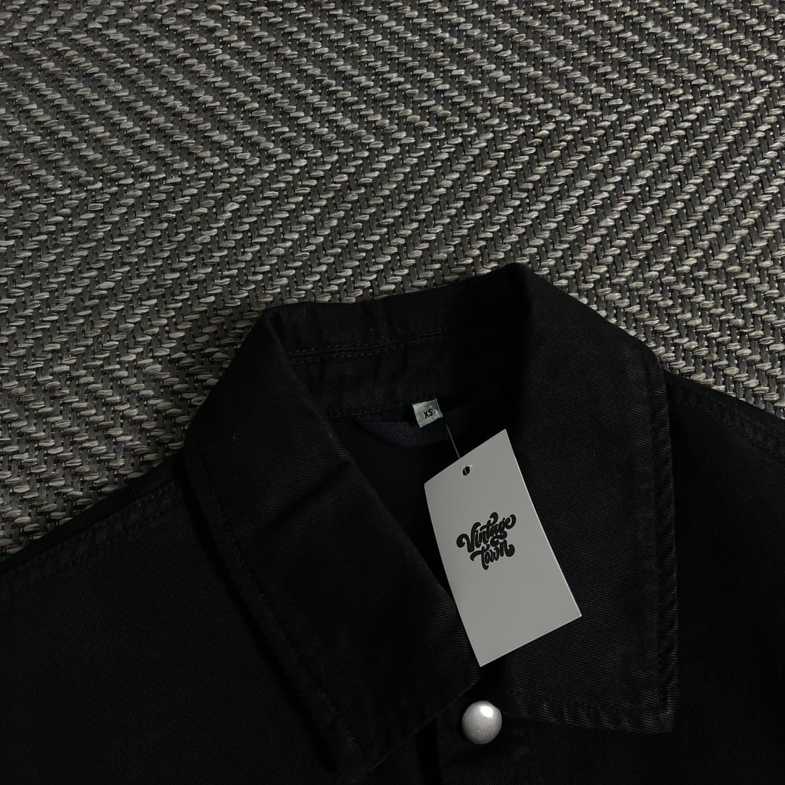 오프닝 세레모니 빅로고 블랙 박시핏 워크 자켓y 3553 상품이미지6