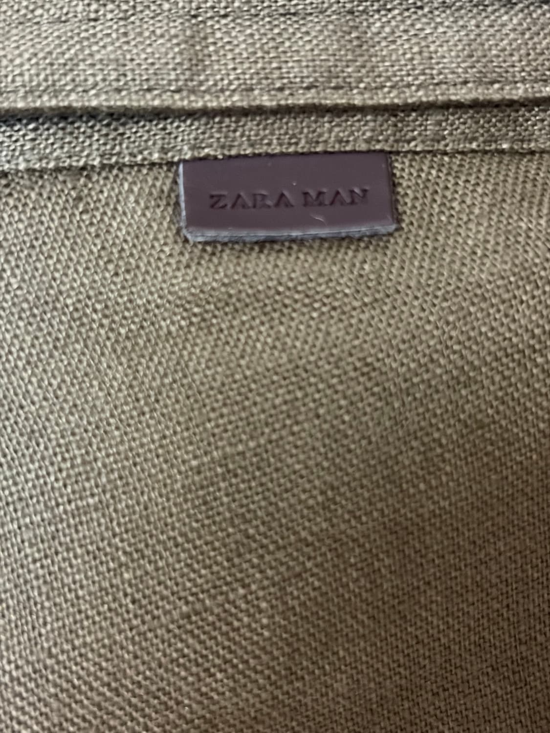 [S급] ZARA 자라 벨티드 와이드 버뮤다 팬츠 (올리브 카키) 상품이미지3
