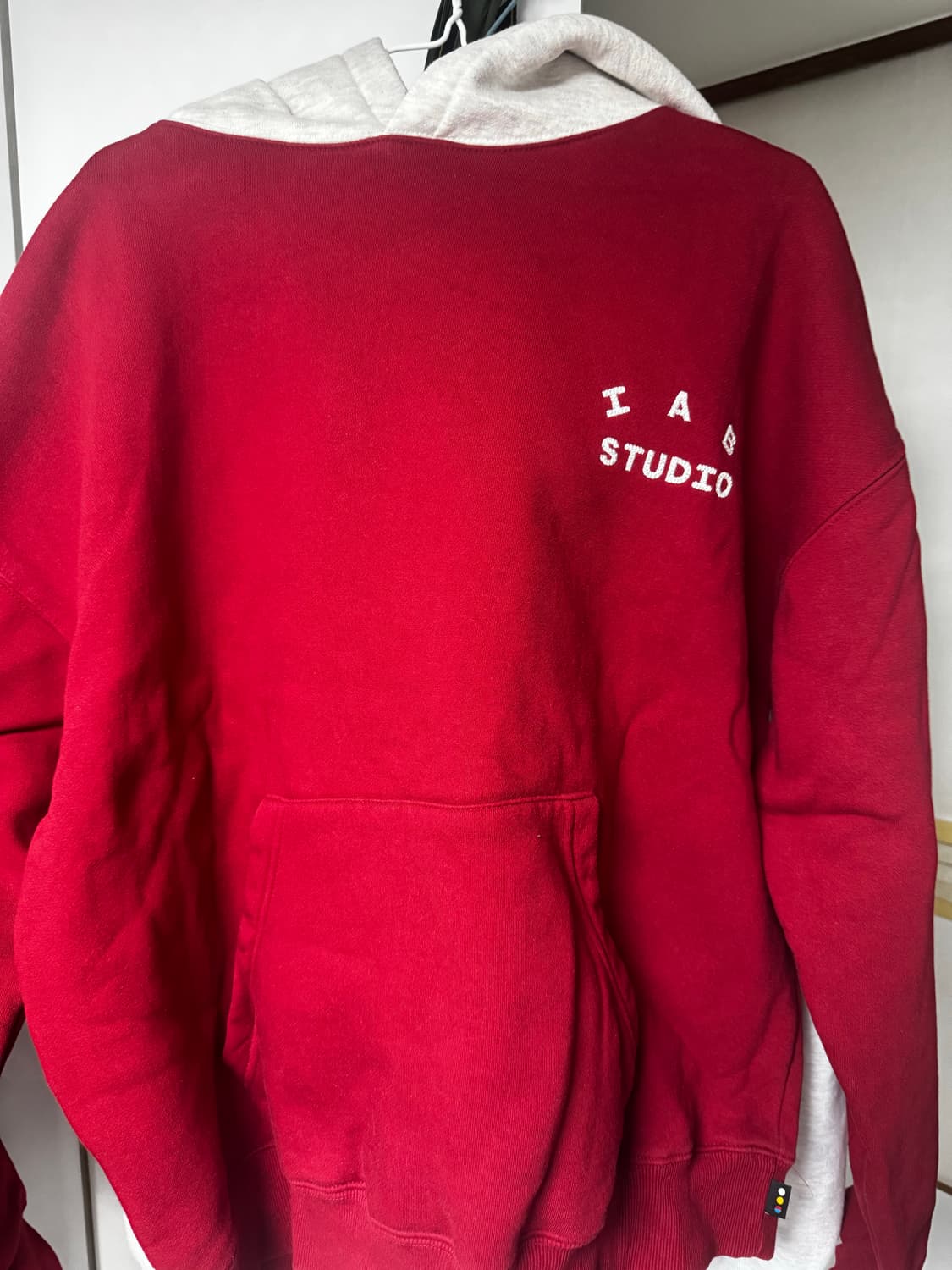 Iab studio 버건디 후디 상품이미지3