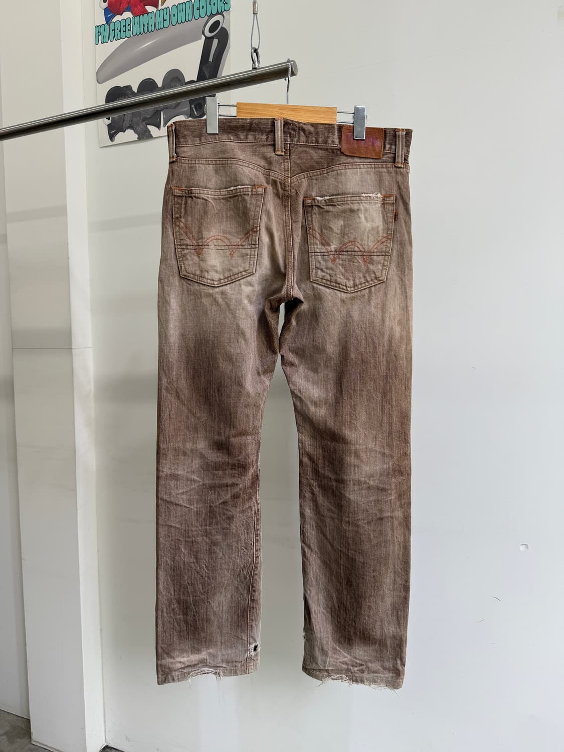 EDWIN (Made in Japan) 브라운 데님팬츠 상품이미지4