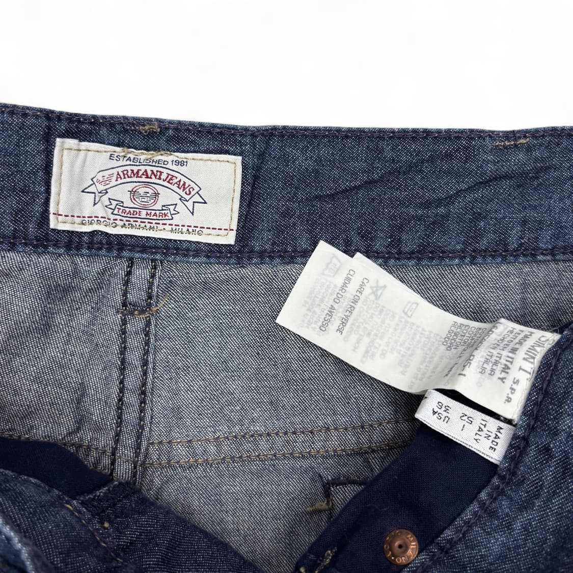 90's 아르마니 진스 데님팬츠 상품이미지6