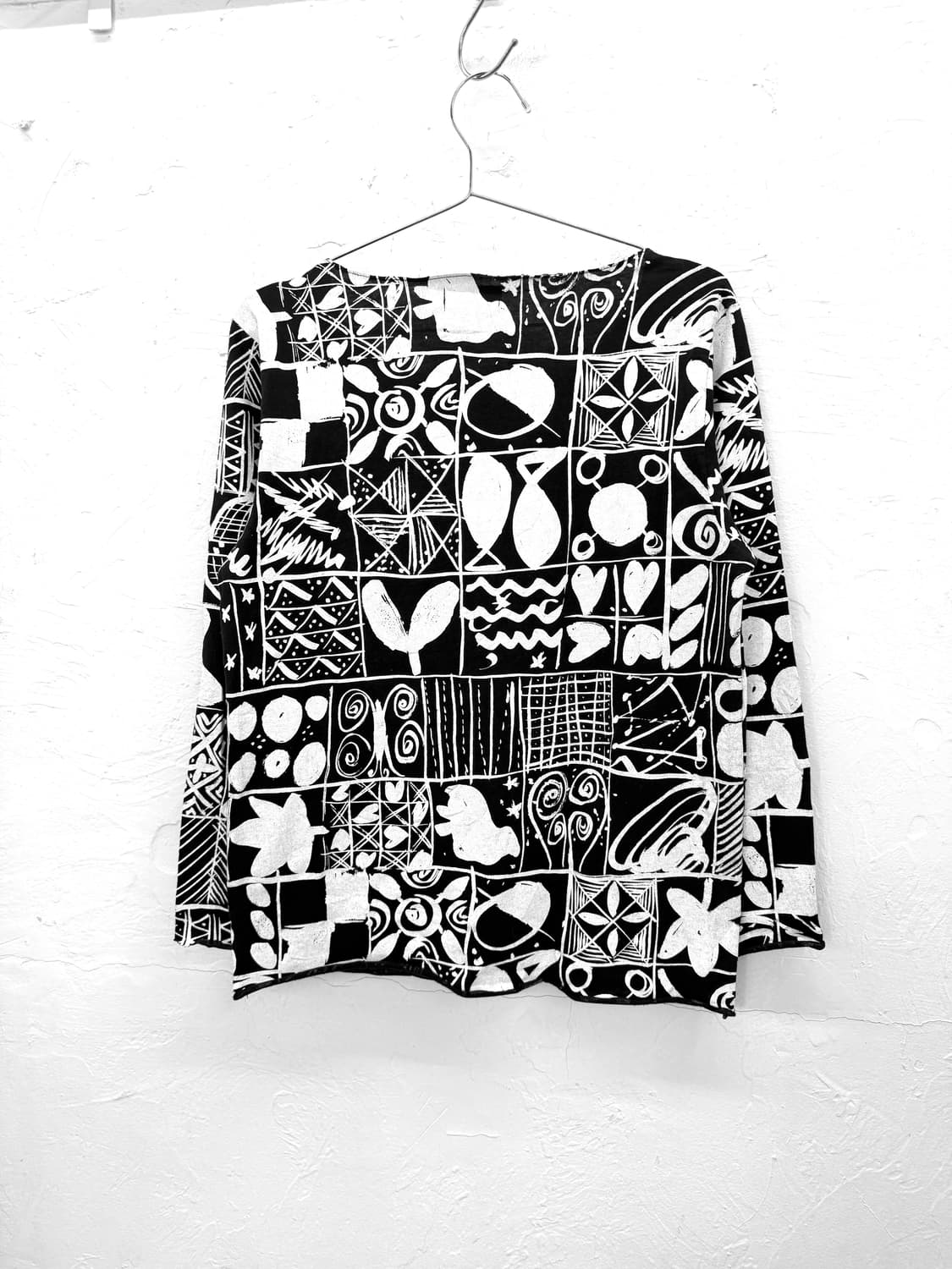 꼼데가르송 트리콧 그래픽 탑 상품이미지3